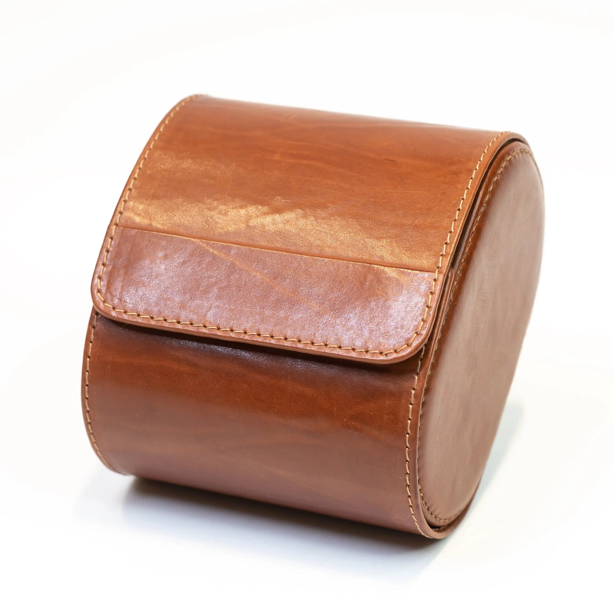 Premium Leather Travel Watch Case